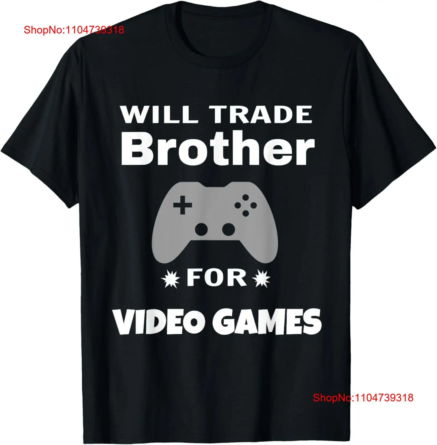 Vintage Fashion Videos - Will Trade Brother-Camiseta divertida para videojuegos