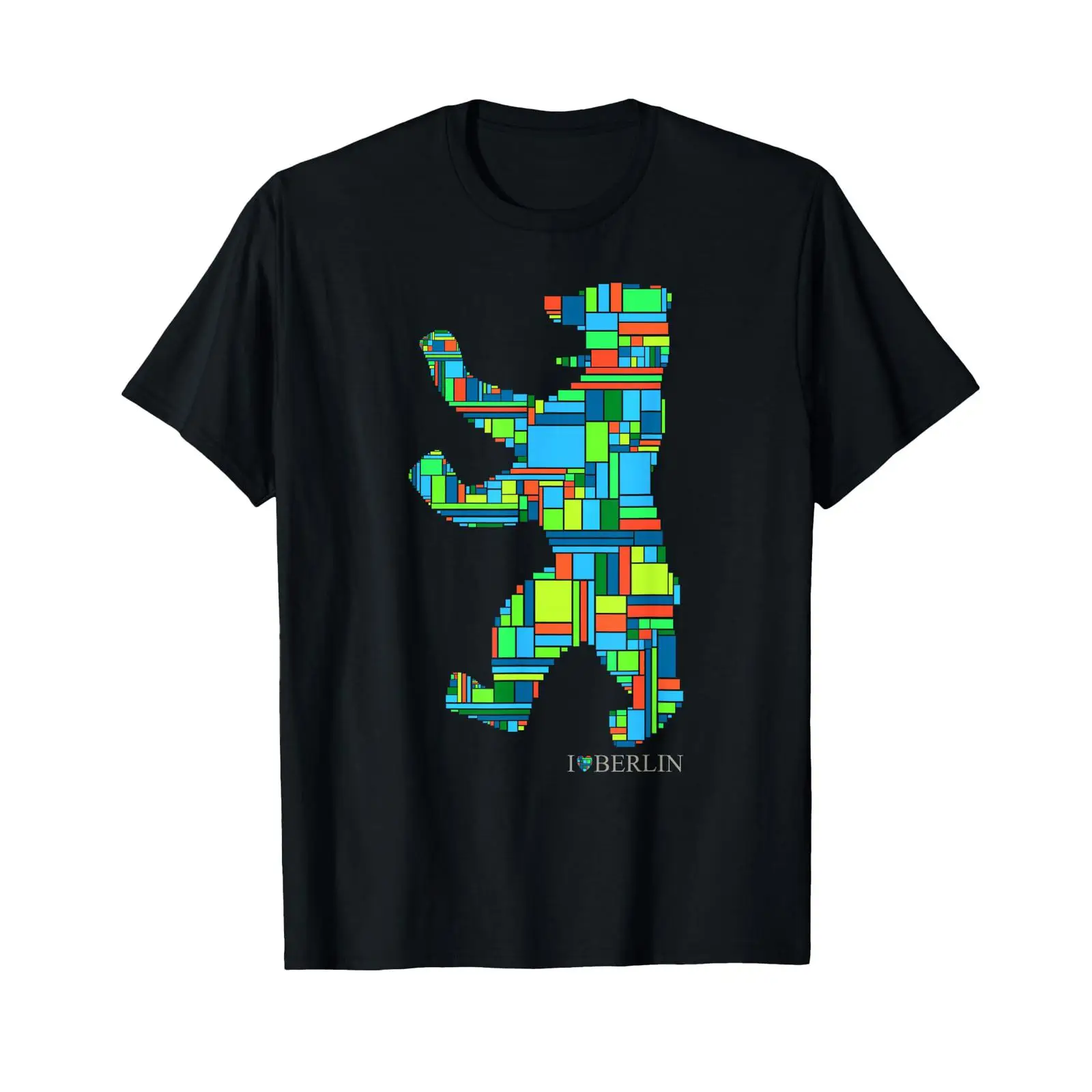 Vintage Fashion Berlin - Camiseta Berlin Bear I Love, estilo