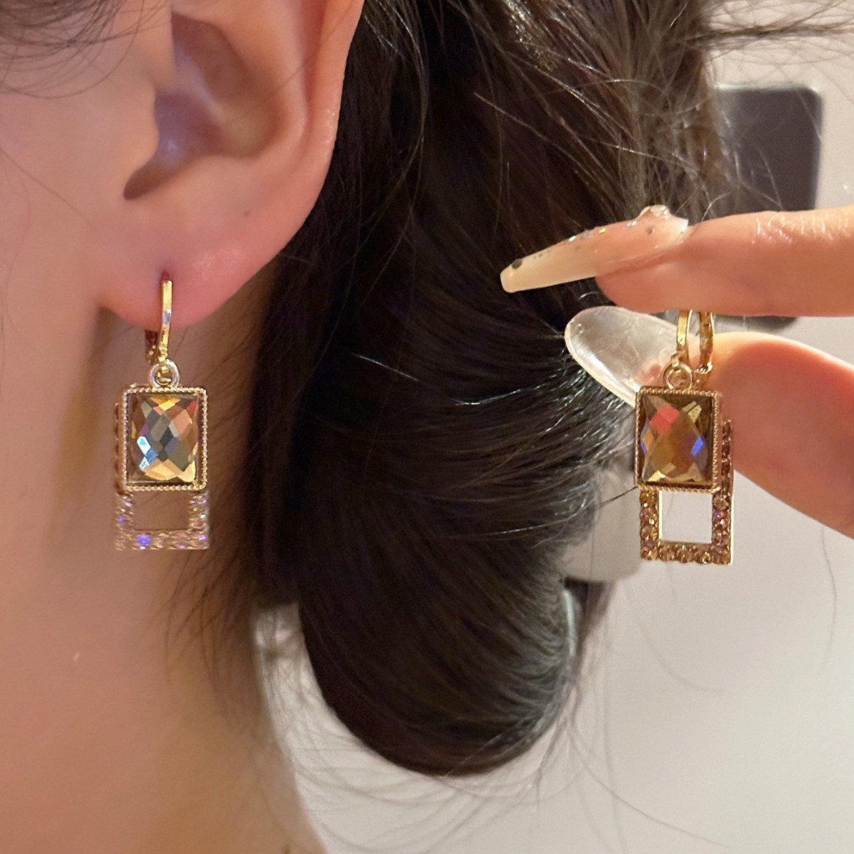 Vintage Fashion Trends 2026 - Pendientes de Plata 925 con Circonita,