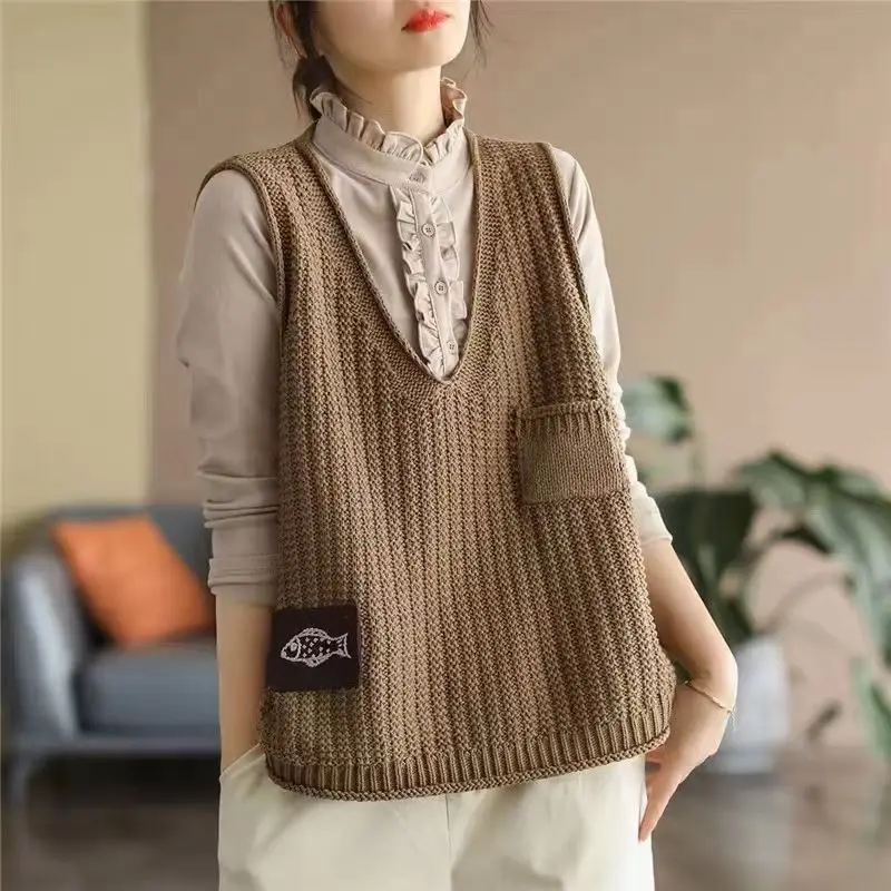 Vintage Fashion Trends 2026 - En Oferta: Chaleco Corto de Punto