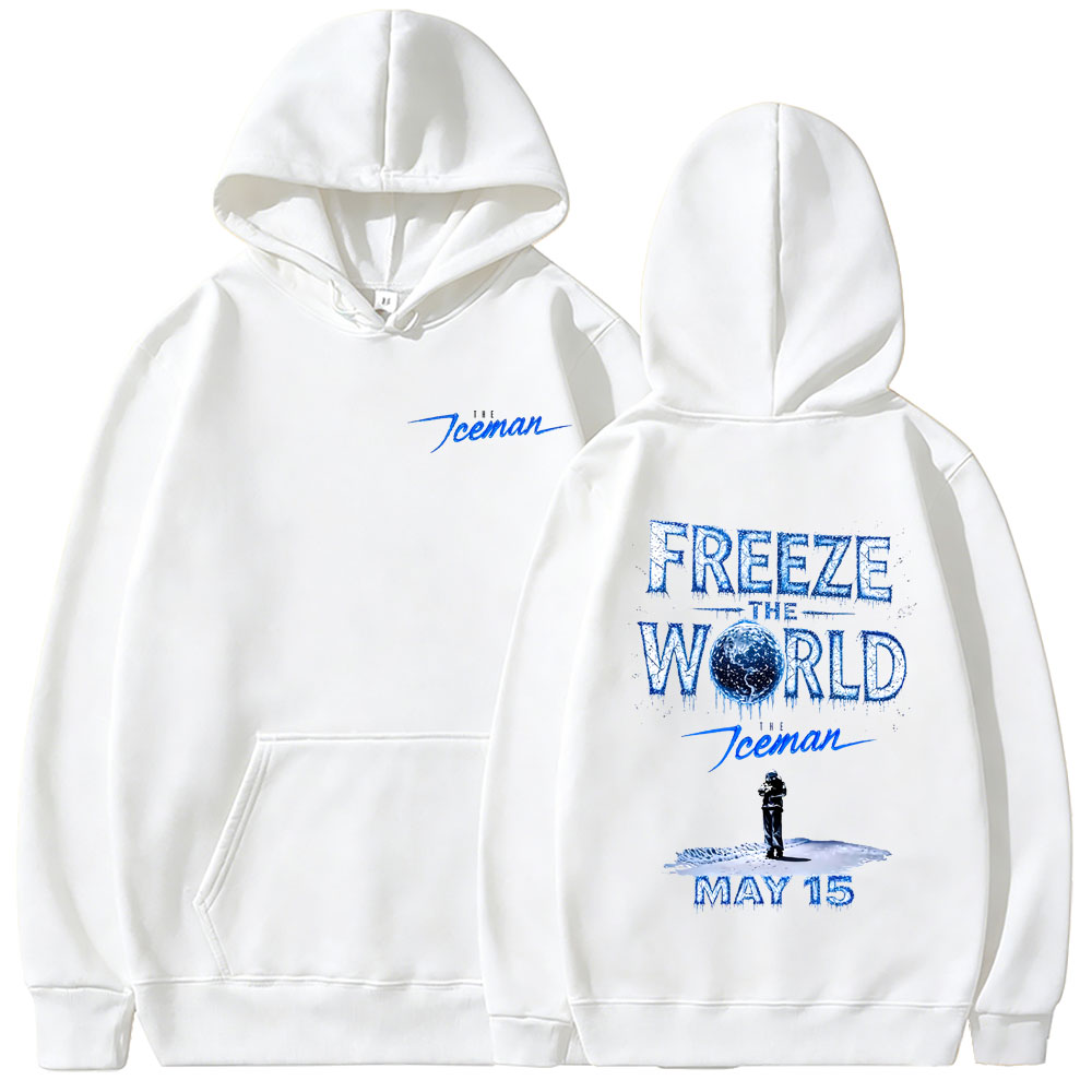 Vintage Fashion Trends 2026 - Sudadera con Capucha ICEMAN Freeze The