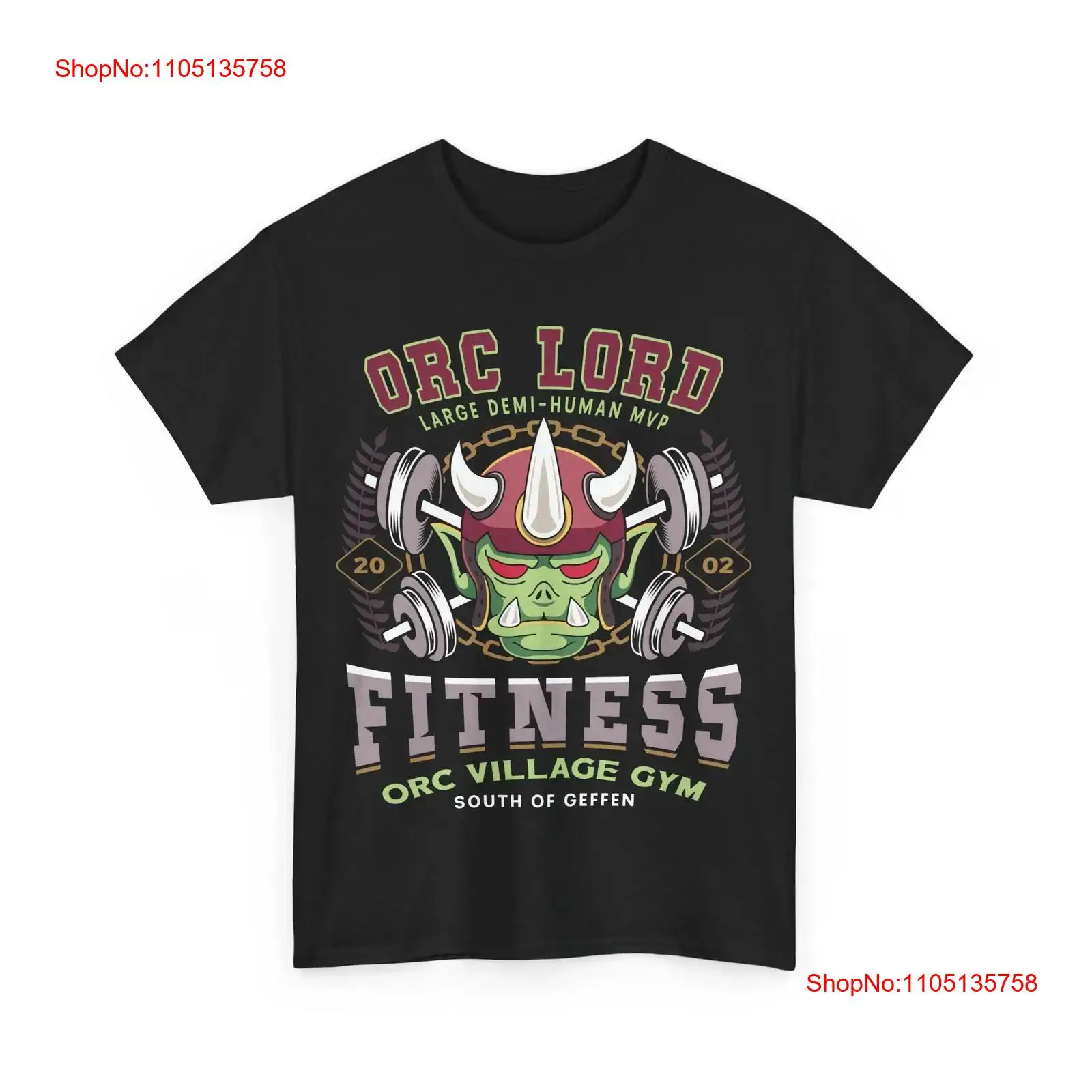 Vintage Fashion Videos - Geffen Orc Village Fitness camiseta Ragnarok