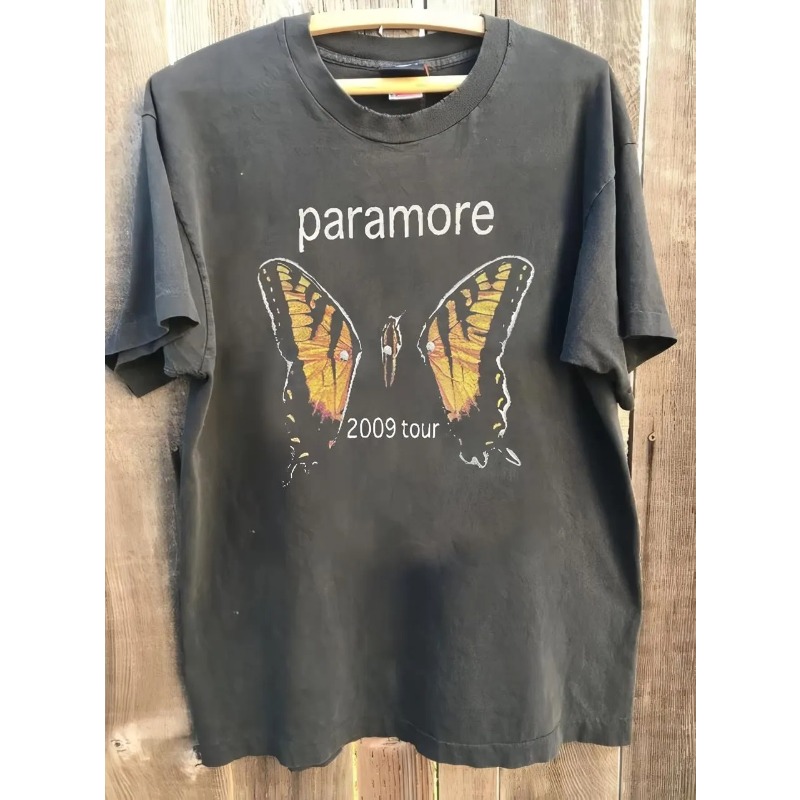 Vintage Fashion Logo - Camisetas informales de moda Y2K, camiseta