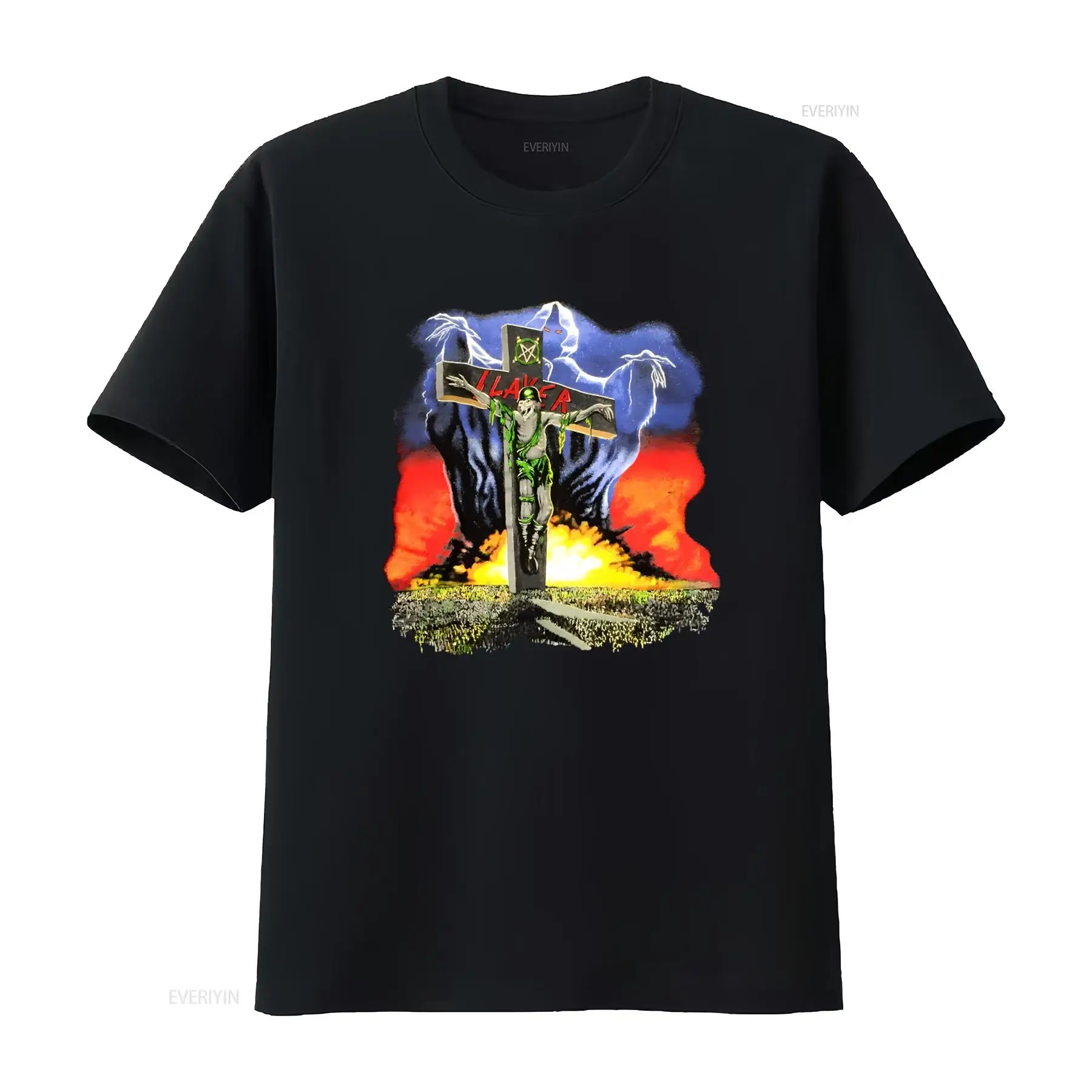 Vintage Fashion Campaigns - Camiseta SLAYER 1990 Vintage con estampado