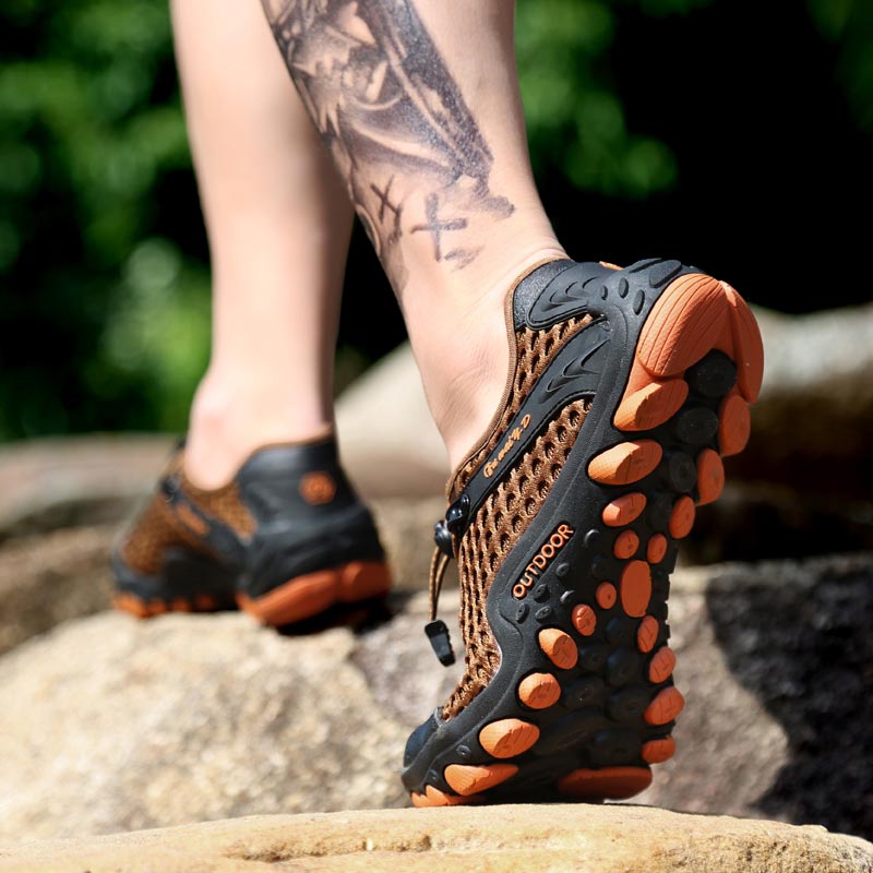 Vintage Fashion Online Store - Zapatillas deportivas de montaña para hombre