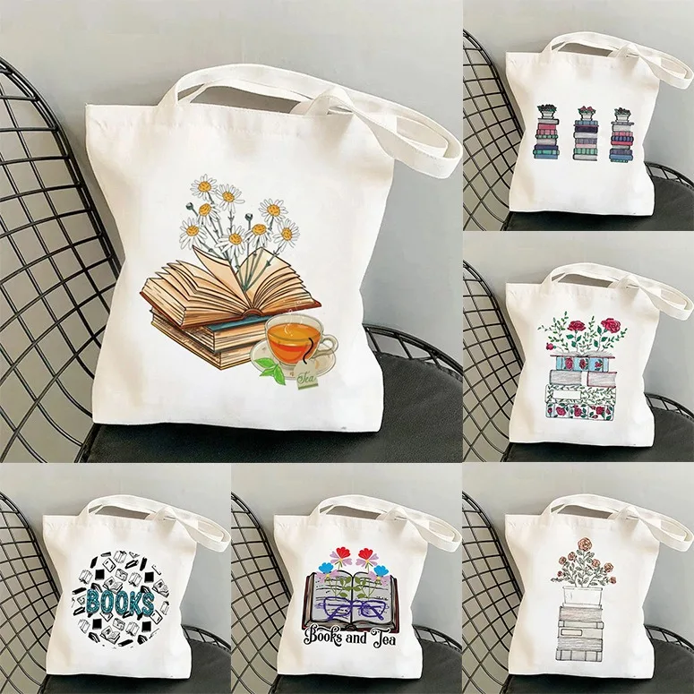Vintage Fashion Shop - Bolsa de Mano de Lona con