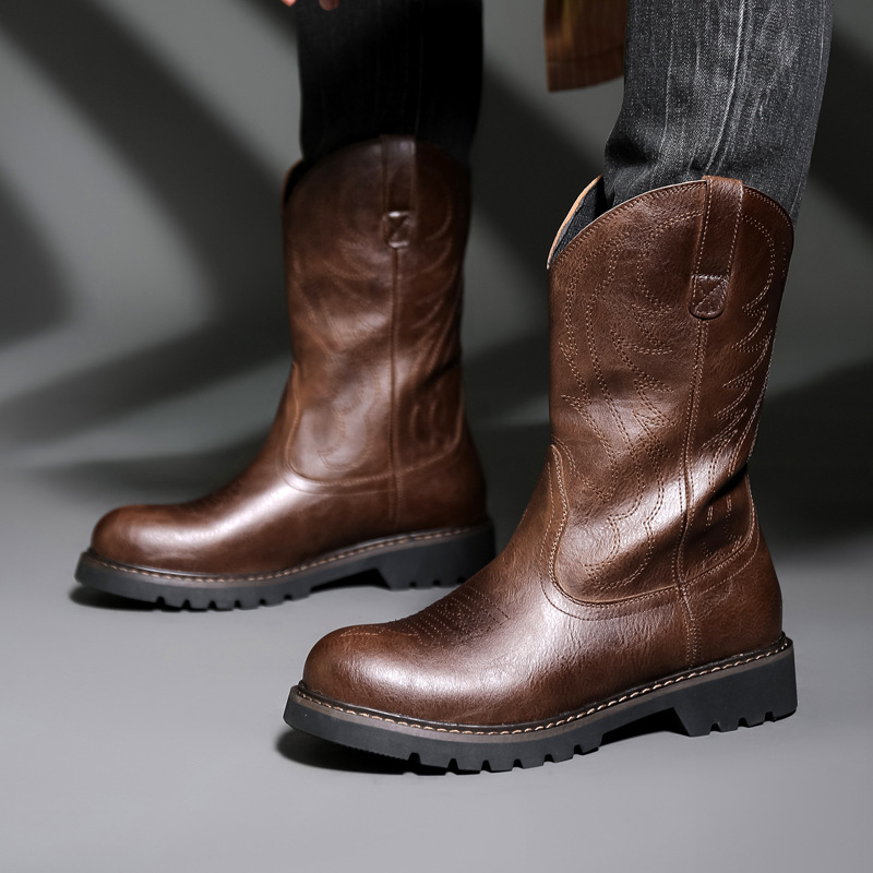 Vintage Fashion Boots - Botas De vaquero a la moda