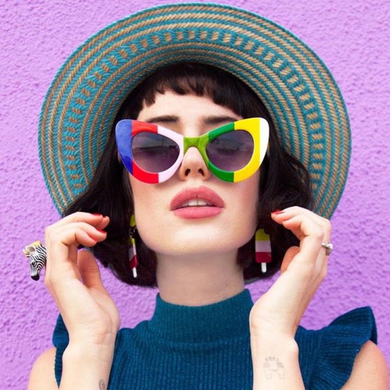 Vintage Fashion Barbie - Gafas de sol de lujo con