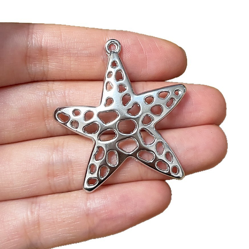 Vintage Fashion Blog - 4 Uds. Colgantes plateados de estrella