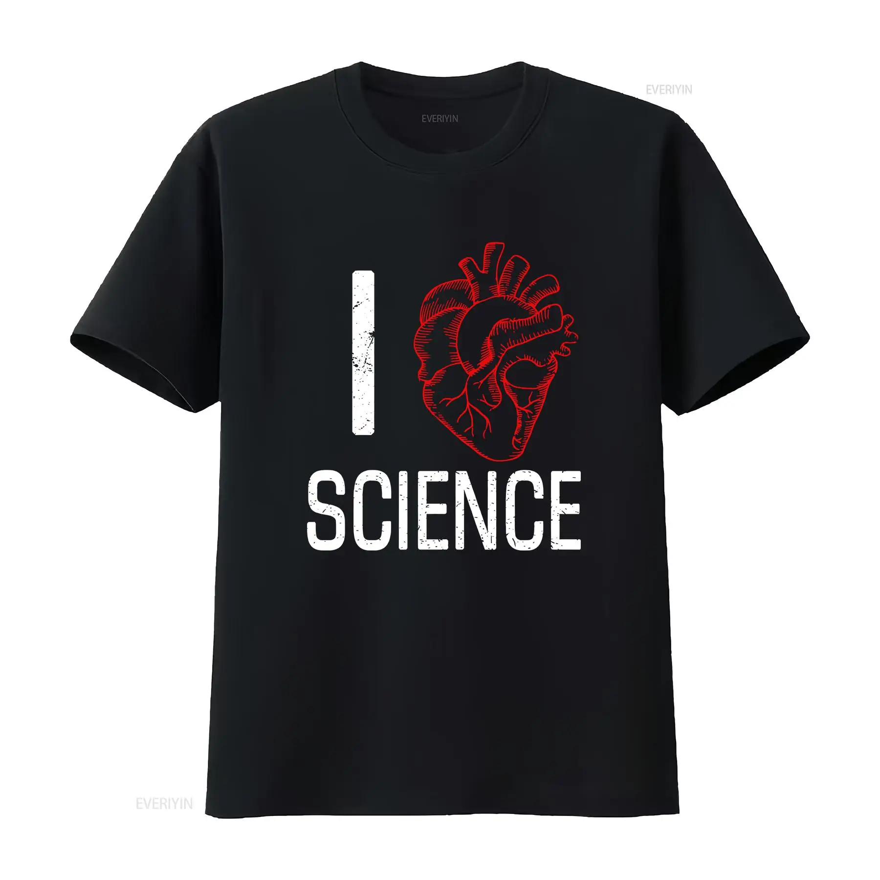 Vintage Fashion Research - Camiseta I Heart Science, diseño vintage