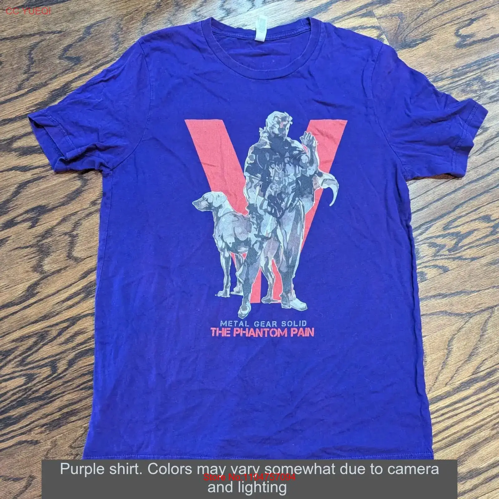 Vintage Fashion Videos - Camiseta Metal Gear Solid The Phantom
