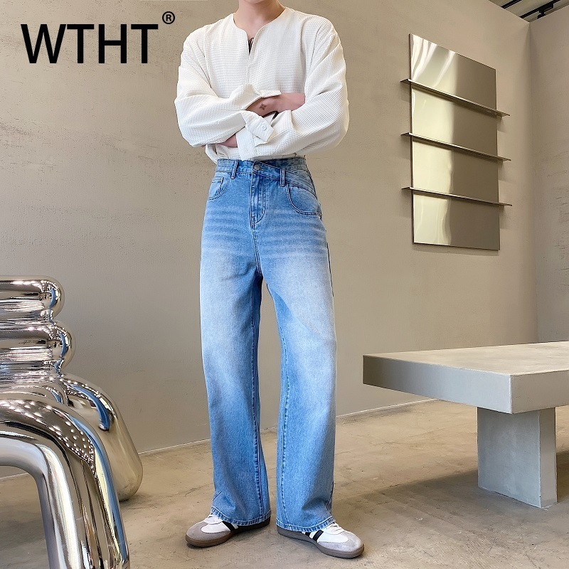 Vintage Fashion Shop - WTHT, pantalones vaqueros holgados de estilo