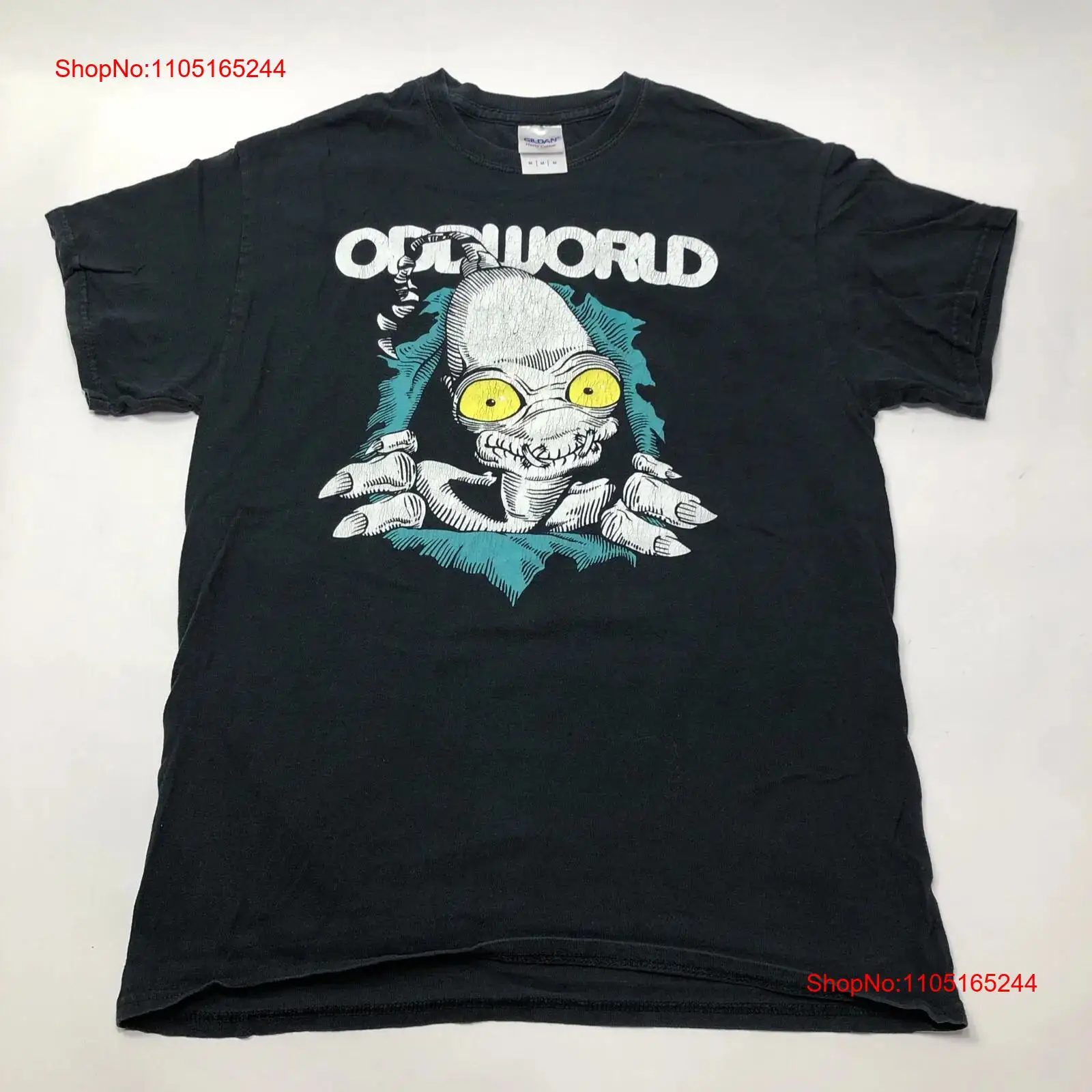 Vintage Fashion Videos - Oddworld Abe Vintage Videojuego Promo talla