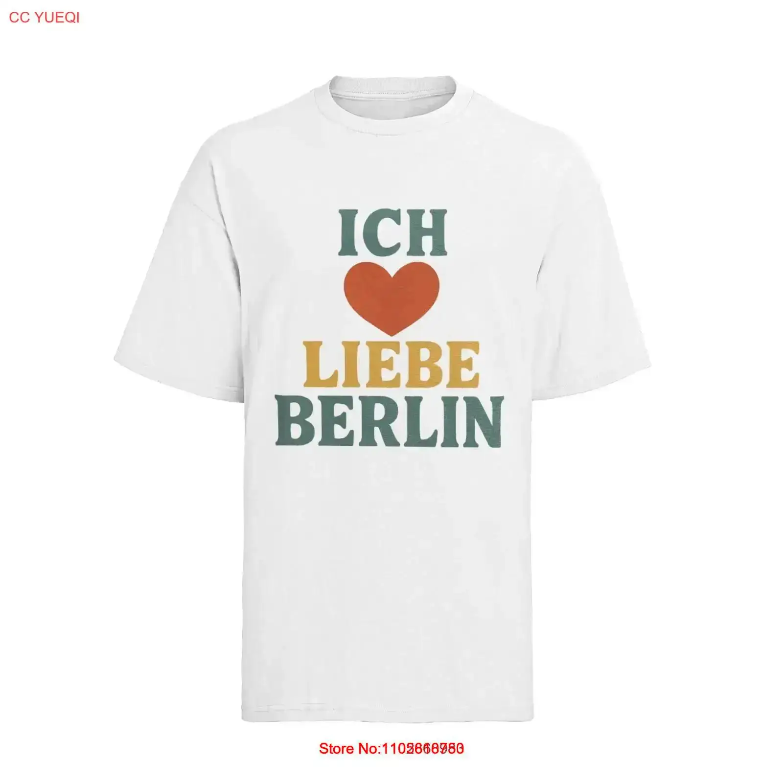 Vintage Fashion Berlin - Camiseta de Hombre I Love Berlin
