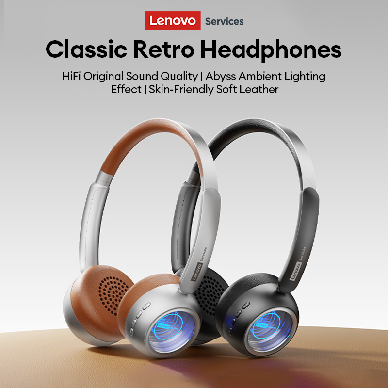 Vintage Fashion Videos - Auriculares Lenovo LS101 Retro Maillard Bluetooth