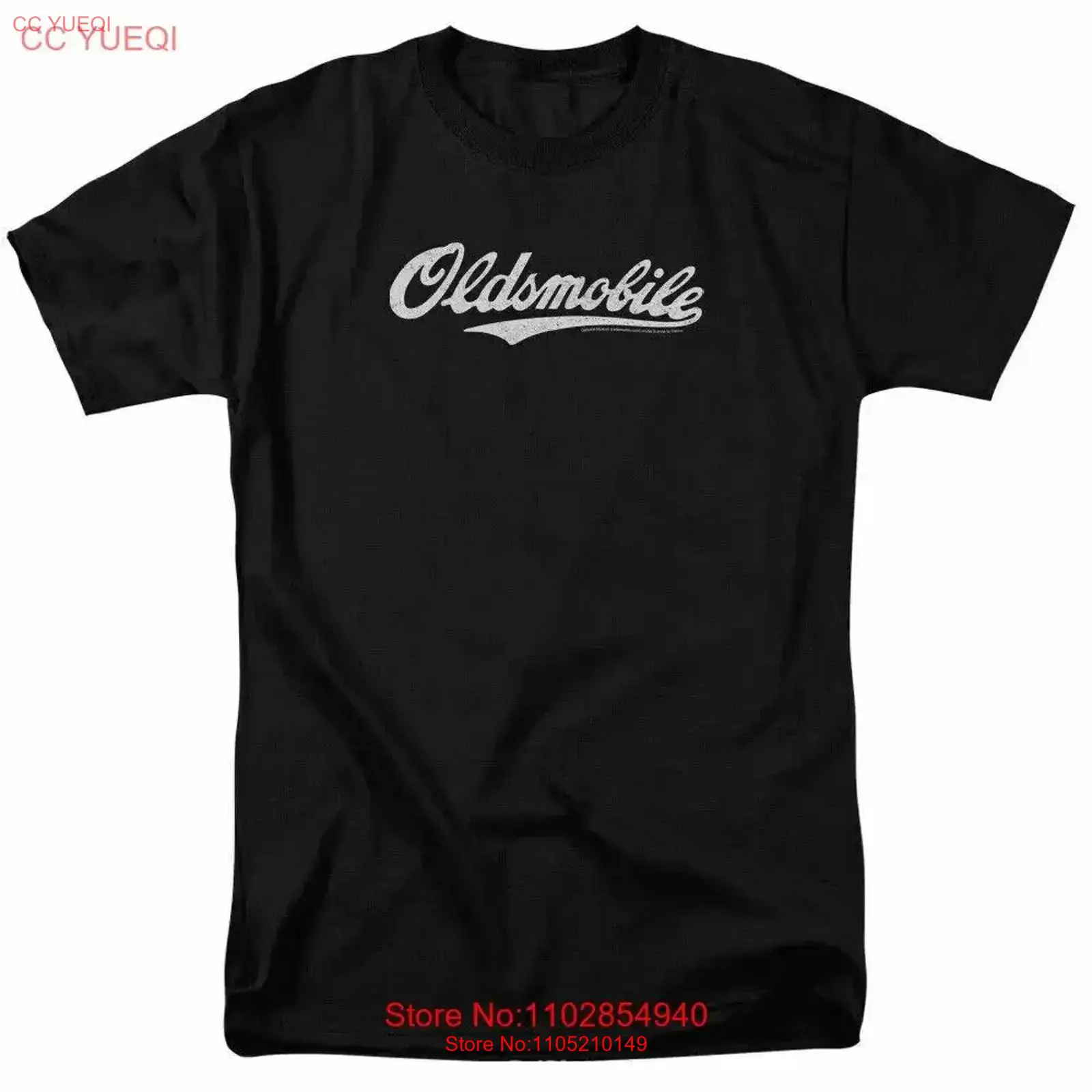 Vintage Fashion Logo - Oldsmobile Cursive Logo camiseta para hombre