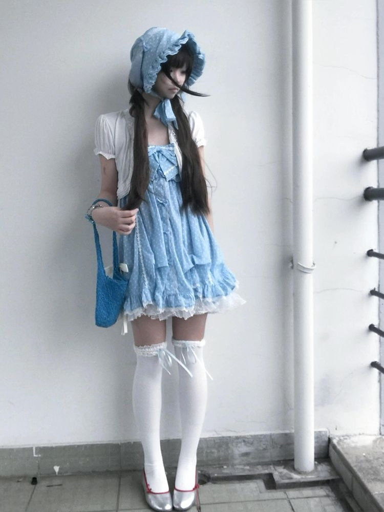 Vintage Fashion Outfit - Trajes Vintage Japoneses Y2k para Mujer,
