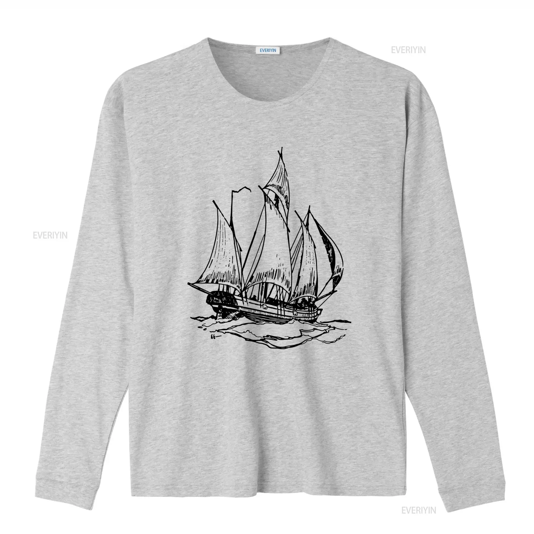Camiseta Clásica Vintage con E - Vintage Yacht Fashion reseña y precio
