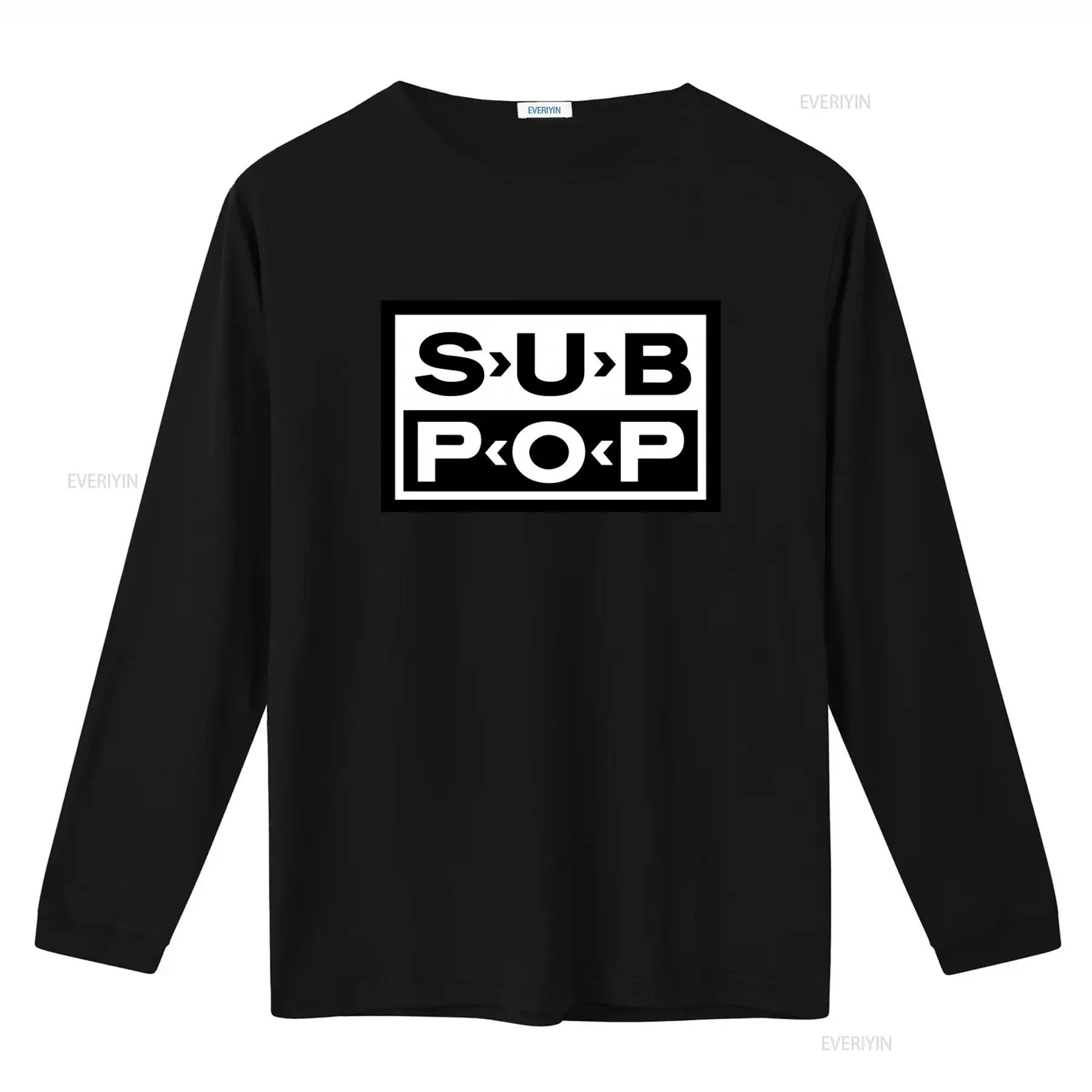 Camiseta con Logotipo Sub Pop, - Vintage Fashion Logo reseña y precio