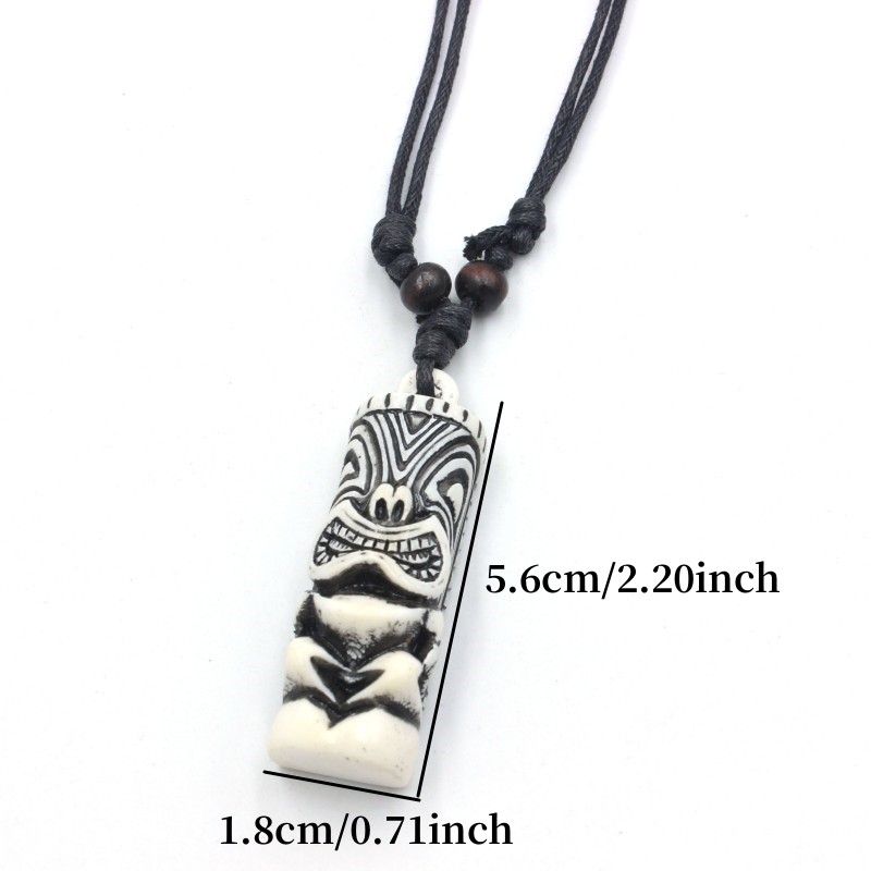Collares de tótem de Tiki Hawa - Vintage Fashion Nz reseña y precio