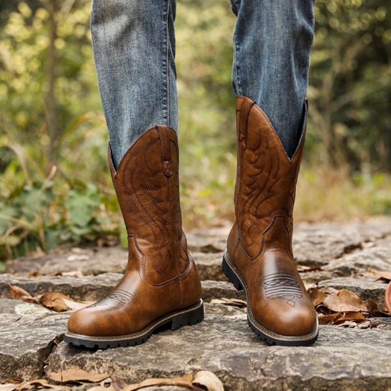 Botas de vaquero góticas de di - Vintage Fashion Boots reseña y precio