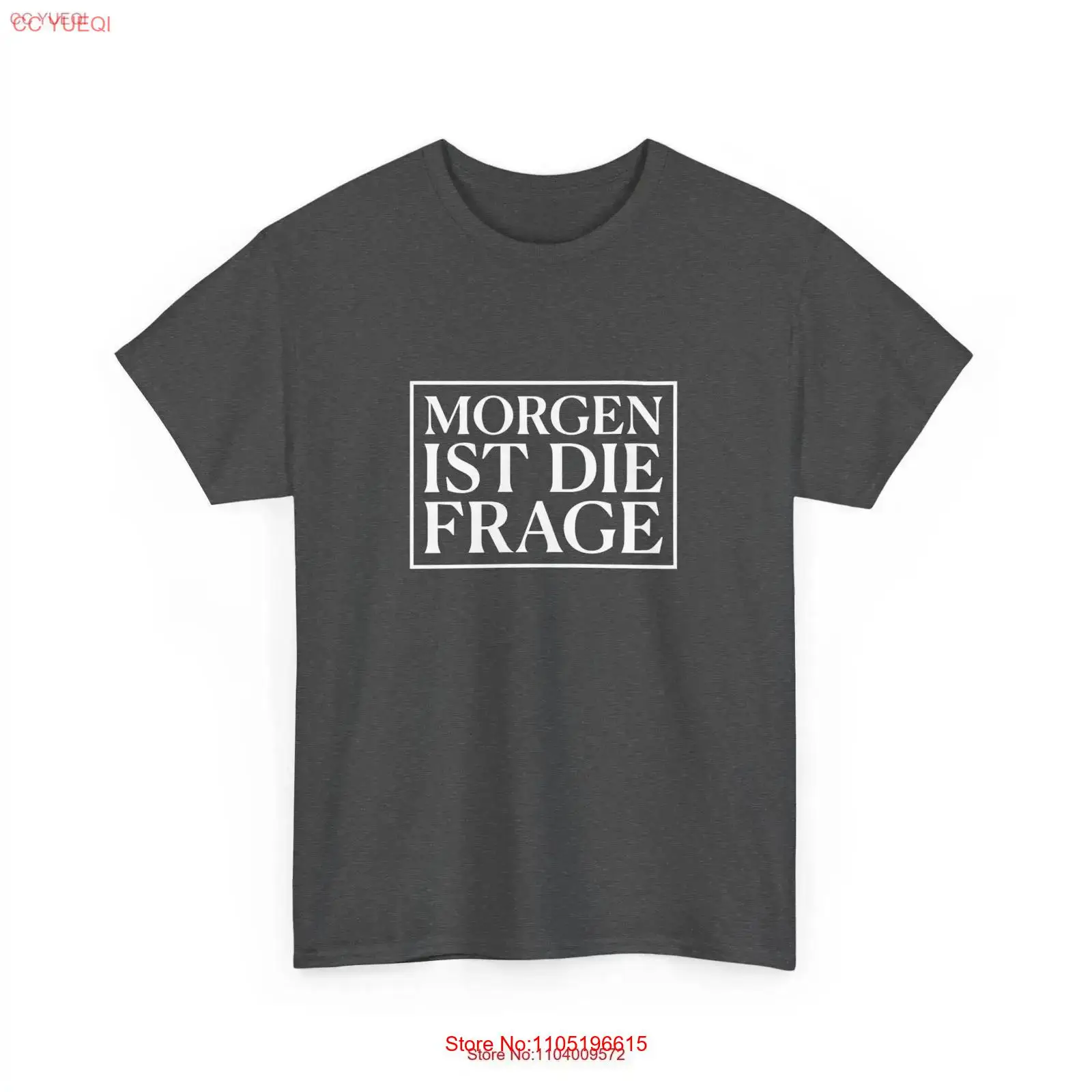 Morgen es morir Frage camiseta - Vintage Fashion Berlin reseña y precio