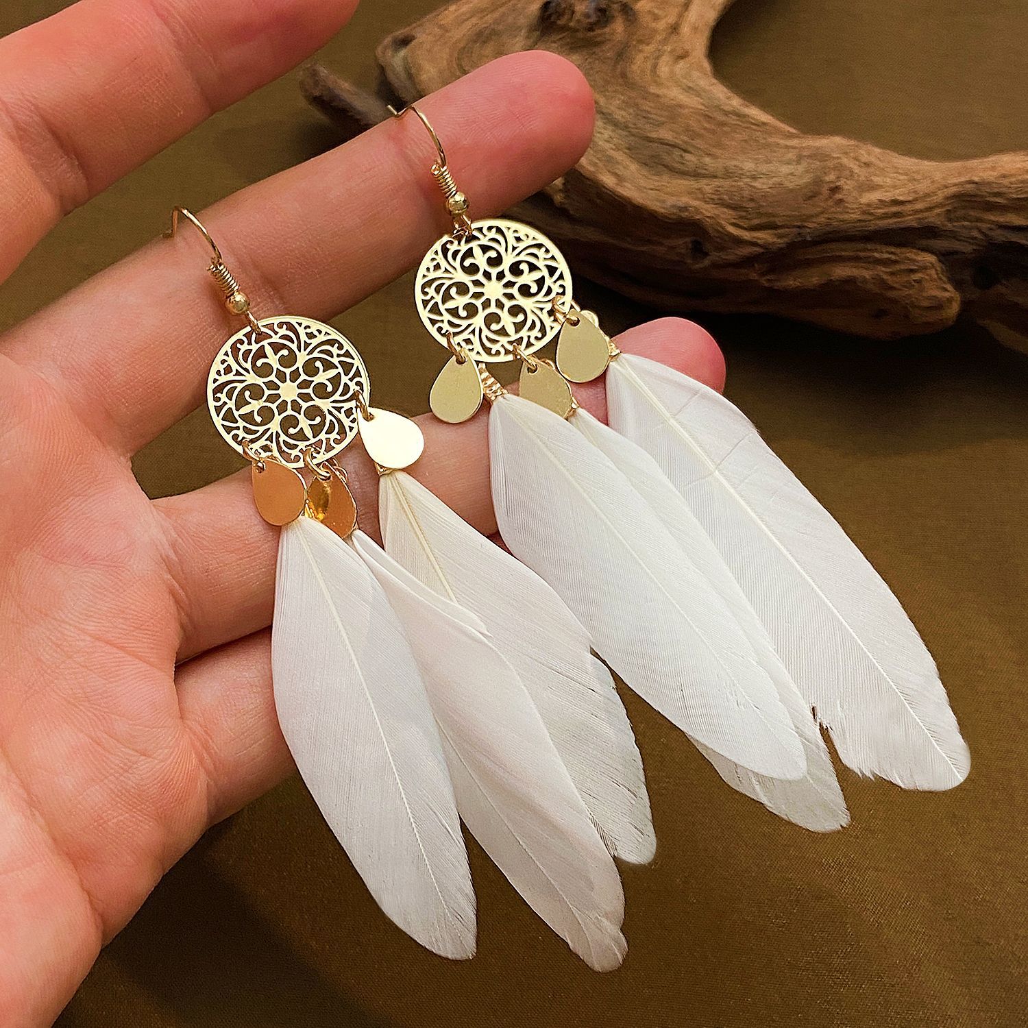 Pendientes exóticos bohemios c - Vintage Fashion Trends 2026 reseña y precio