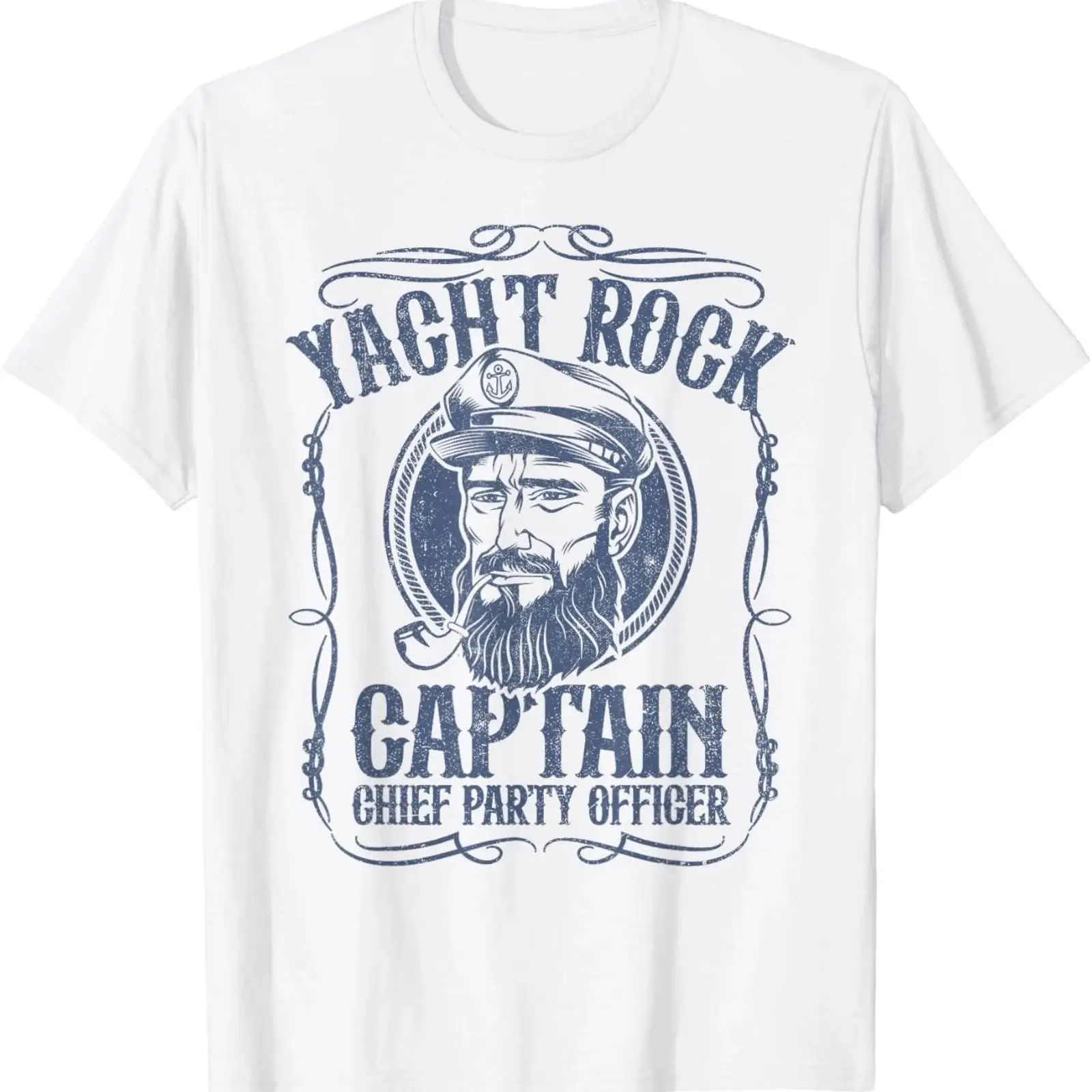 Camiseta divertida de capitán  - Vintage Yacht Fashion reseña y precio