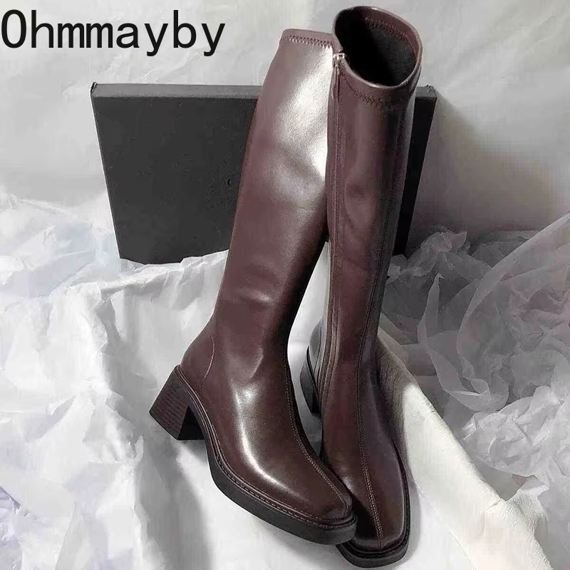 Botas hasta la rodilla De tacó - Vintage Fashion Boots reseña y precio