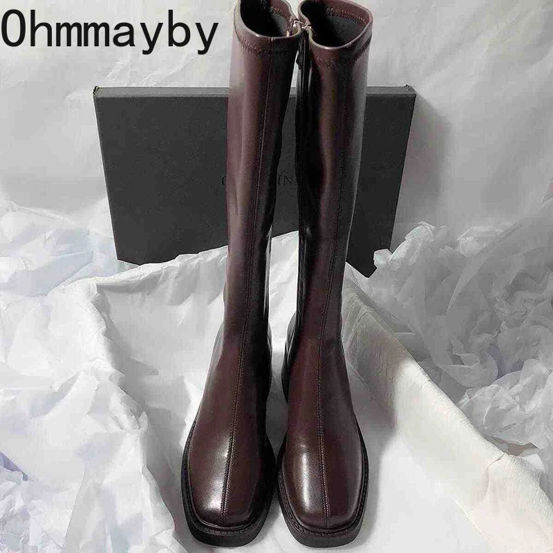 Botas hasta la rodilla De tacó - Vintage Fashion Boots reseña y precio