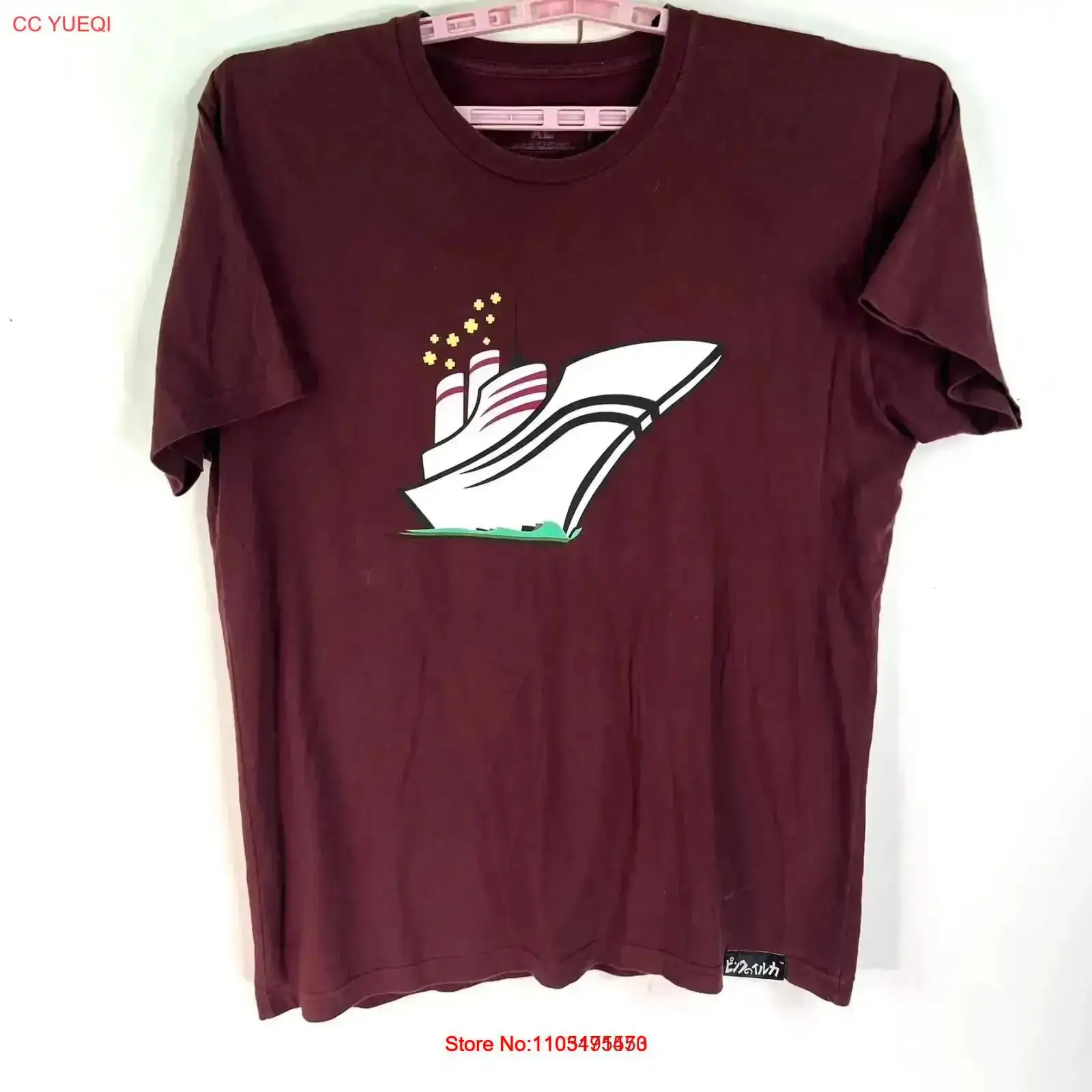 Camiseta Pink Dolphin para hom - Vintage Yacht Fashion reseña y precio