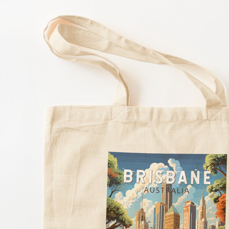 Brisbane Australia Travel Art  - Vintage Fashion Brisbane reseña y precio