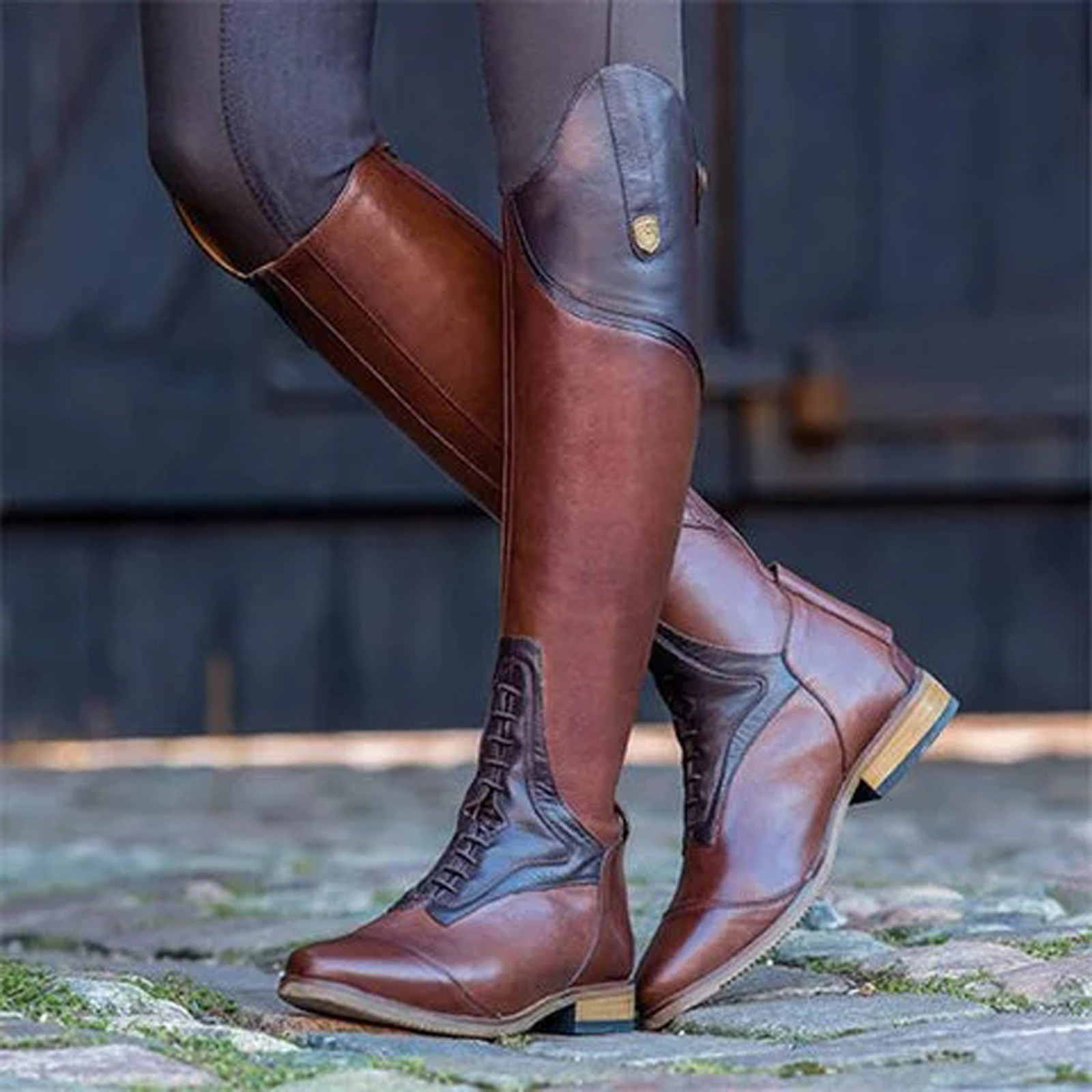 Botas Altas hasta la Rodilla,  - Vintage Fashion Boots reseña y precio