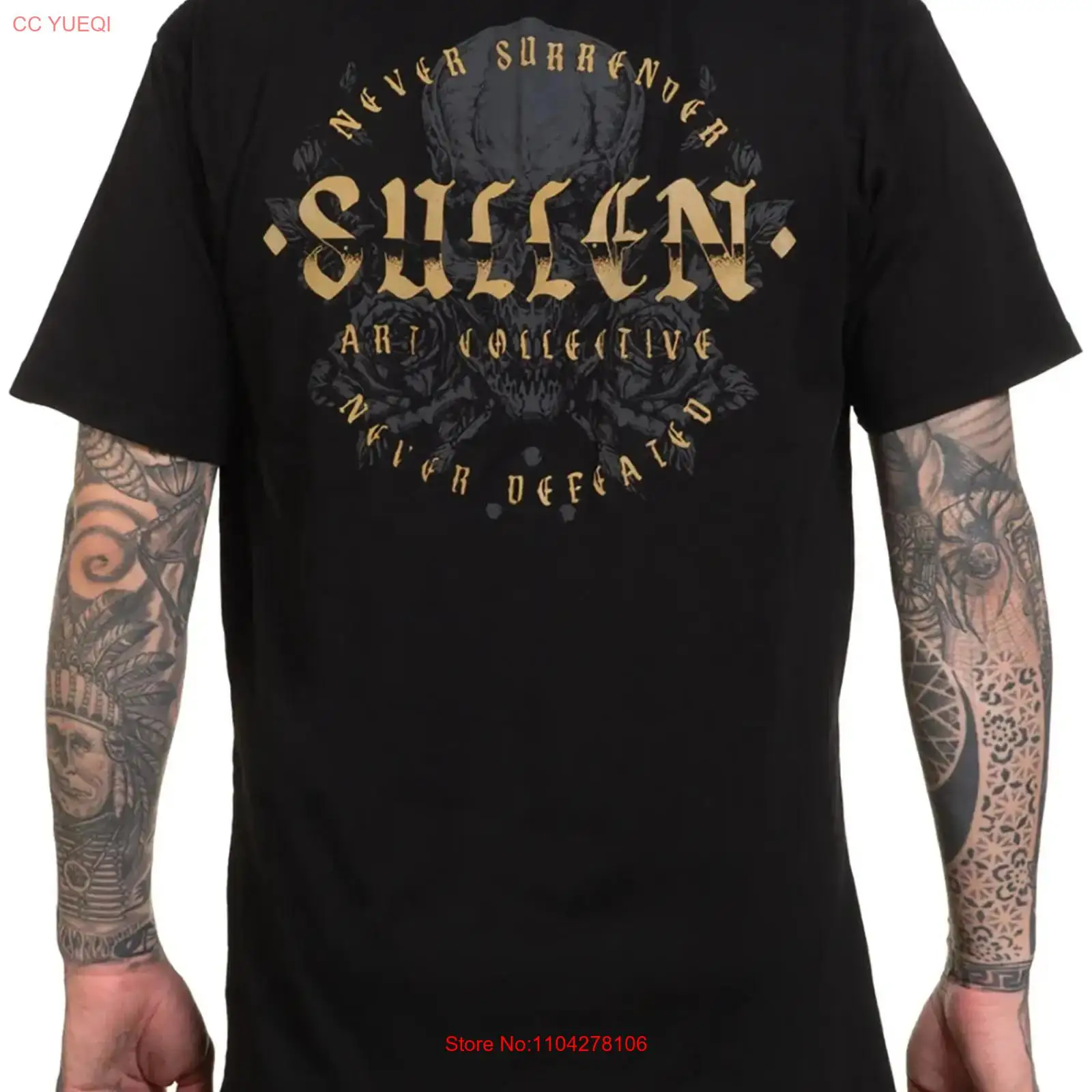 Camiseta Premium Sullen para H - Vintage Fashion Logo reseña y precio