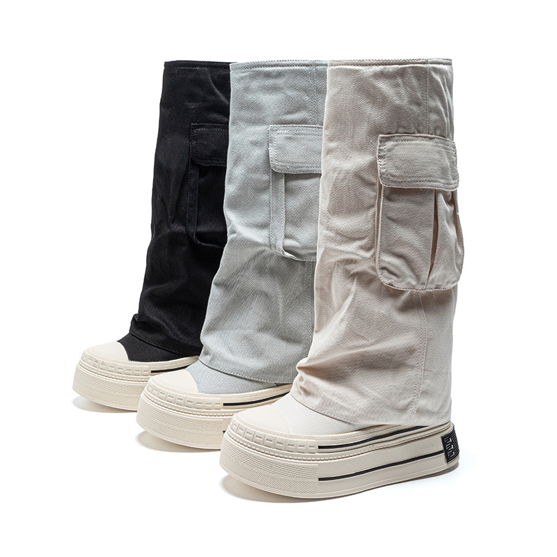 12cm Denim Cnvas 2025 Otoño In - Vintage Fashion Boots reseña y precio