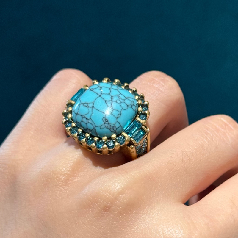 Anillo Cuadrado Vintage de Tur - Vintage Fashion Trends 2026 reseña y precio