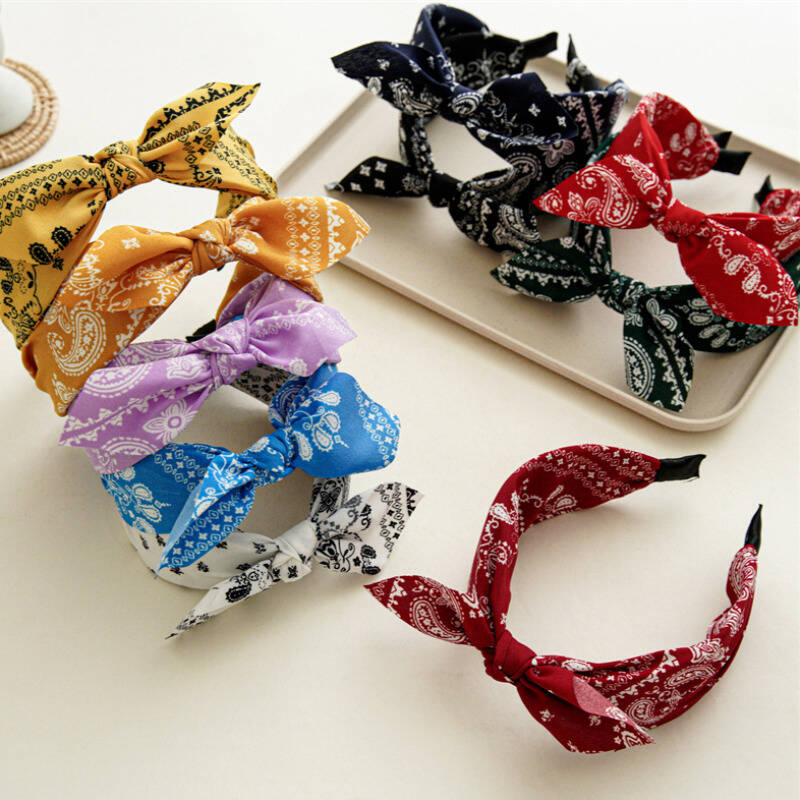 Diademas con estampado de lazo - Vintage Fashion Shop reseña y precio