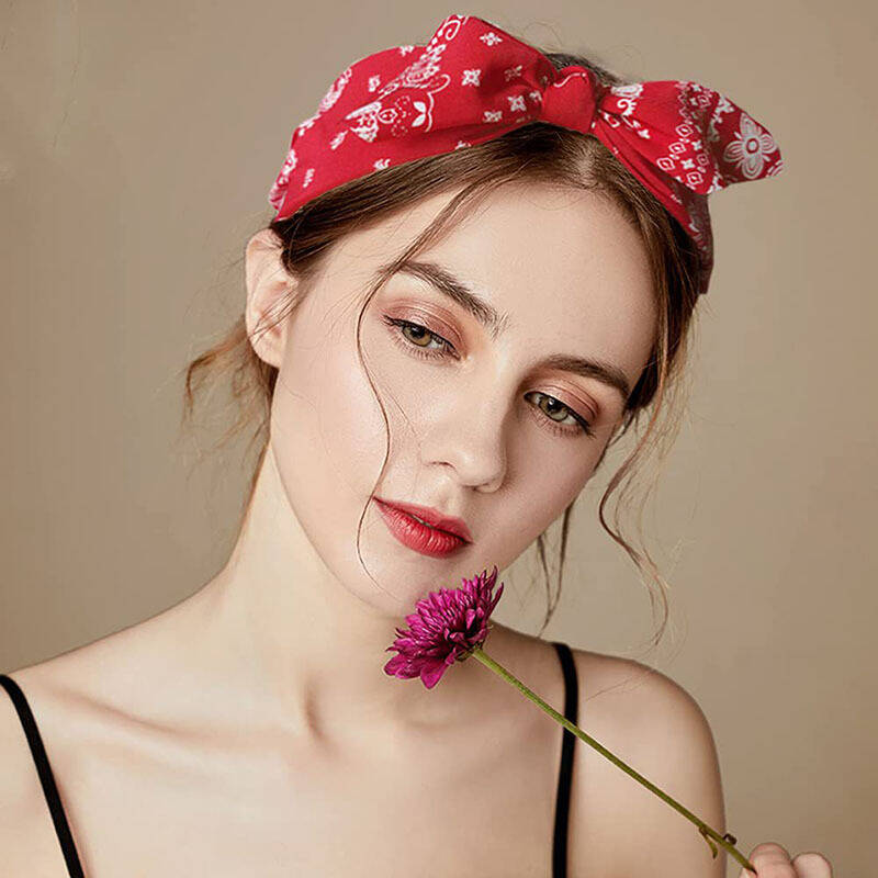 Diademas con estampado de lazo - Vintage Fashion Shop reseña y precio