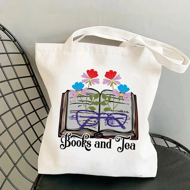 Bolsa de Mano de Lona con Esta - Vintage Fashion Shop reseña y precio
