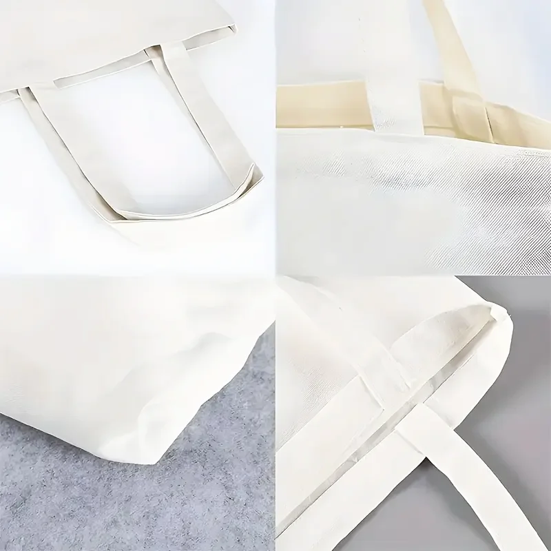 Bolsa de Mano de Lona con Esta - Vintage Fashion Shop reseña y precio