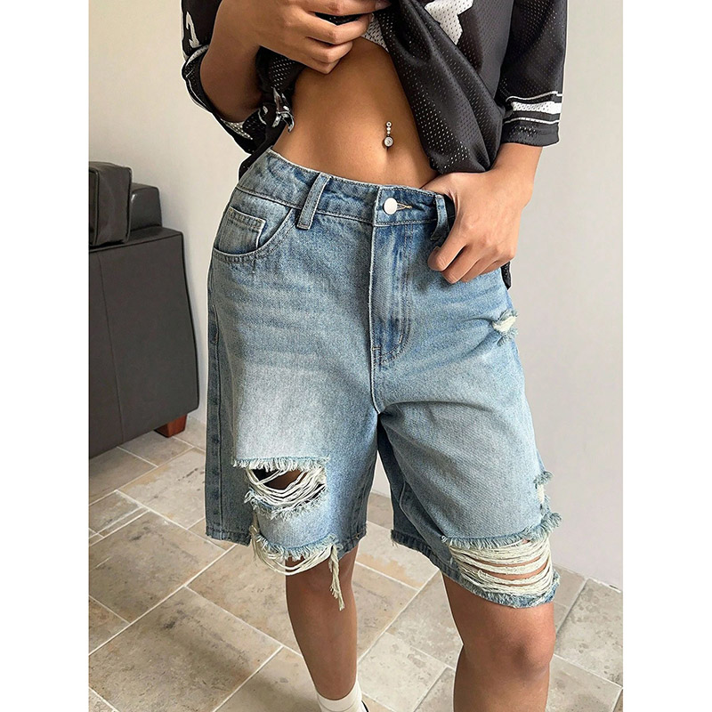 Shorts de mezclilla rasgados d - Vintage Fashion Trends 2026 reseña y precio