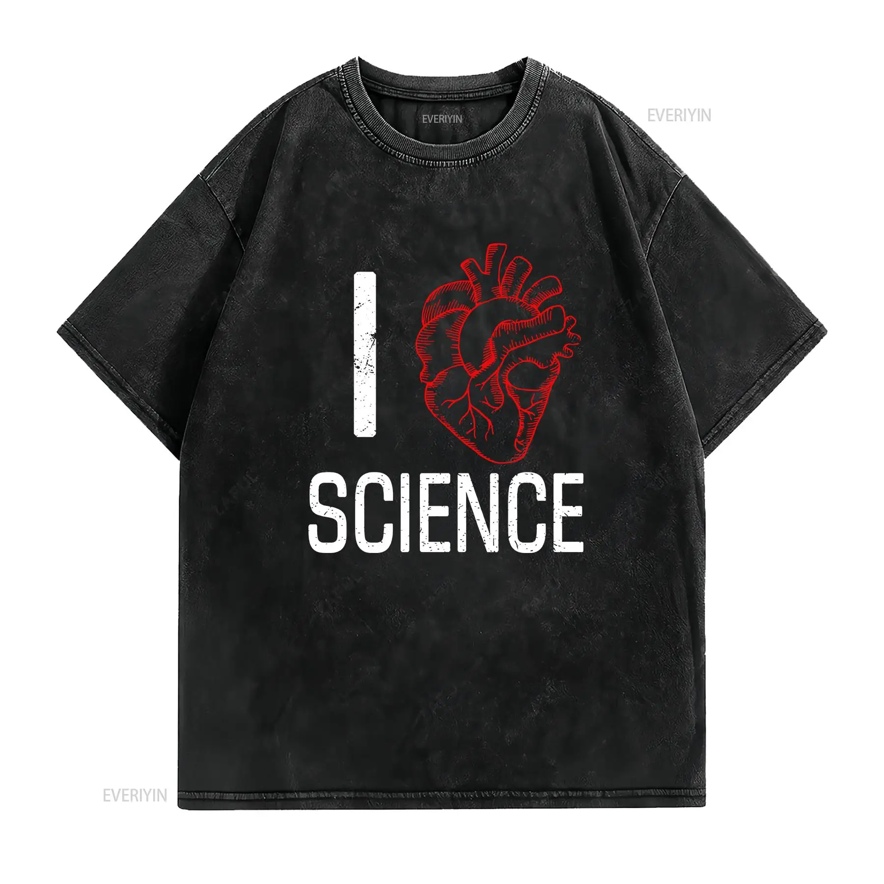 Camiseta I Heart Science, dise - Vintage Fashion Research reseña y precio
