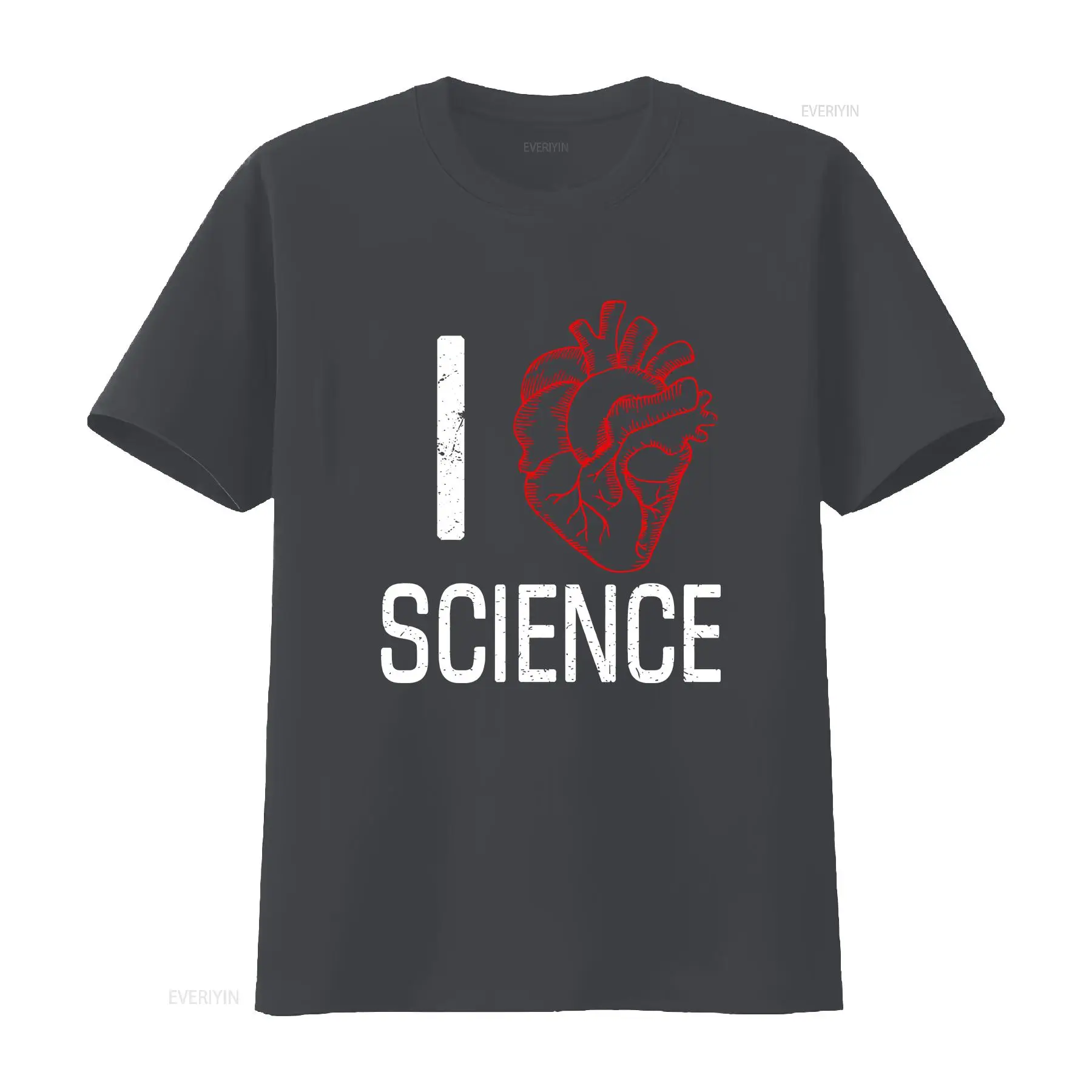 Camiseta I Heart Science, dise - Vintage Fashion Research reseña y precio