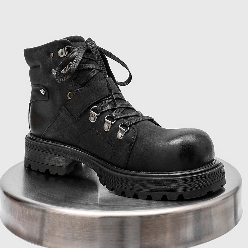 Botas de cuero de marca para h - Vintage Fashion Boots reseña y precio