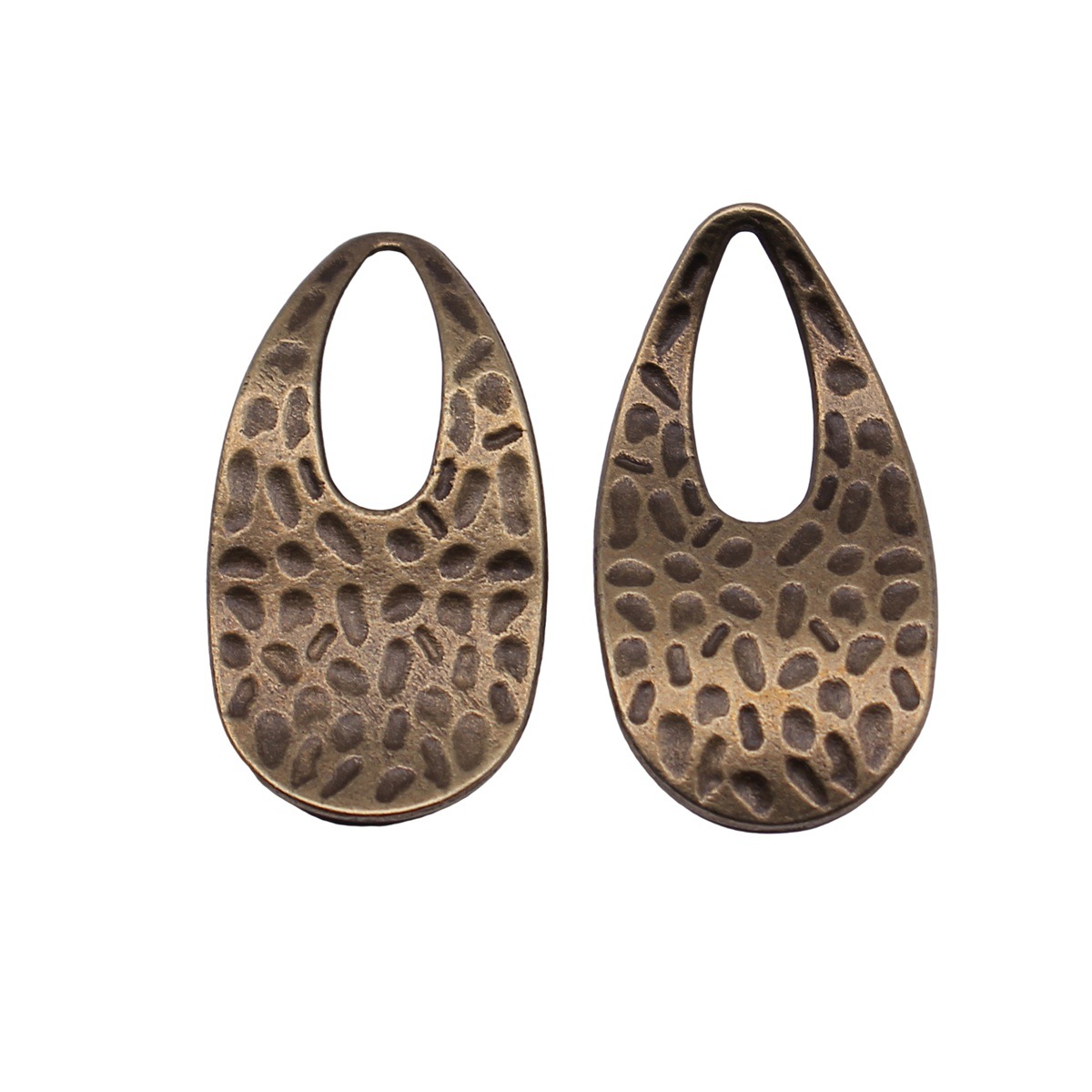 10 piezas de dijes geométricos - Vintage Fashion Blog reseña y precio