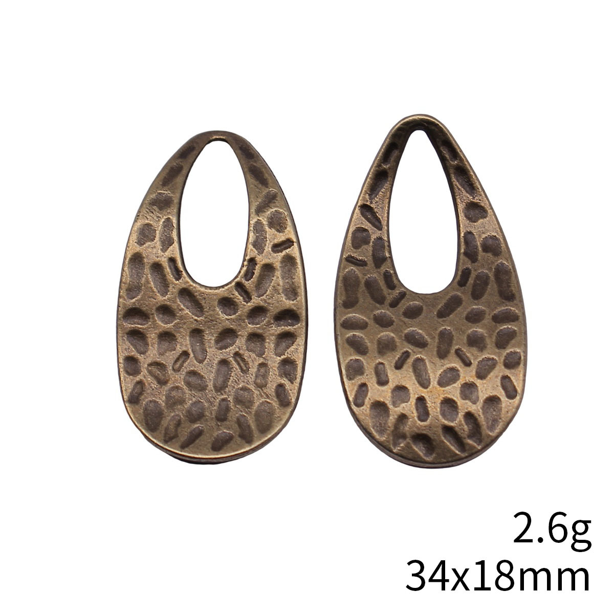 10 piezas de dijes geométricos - Vintage Fashion Blog reseña y precio