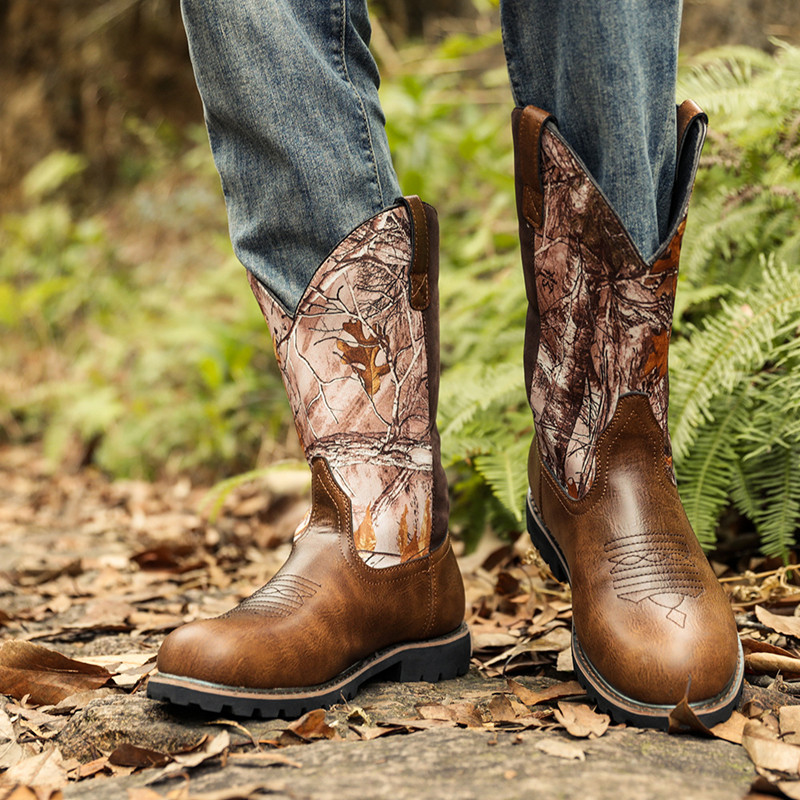 Botas para hombre, botines de  - Vintage Fashion Boots reseña y precio