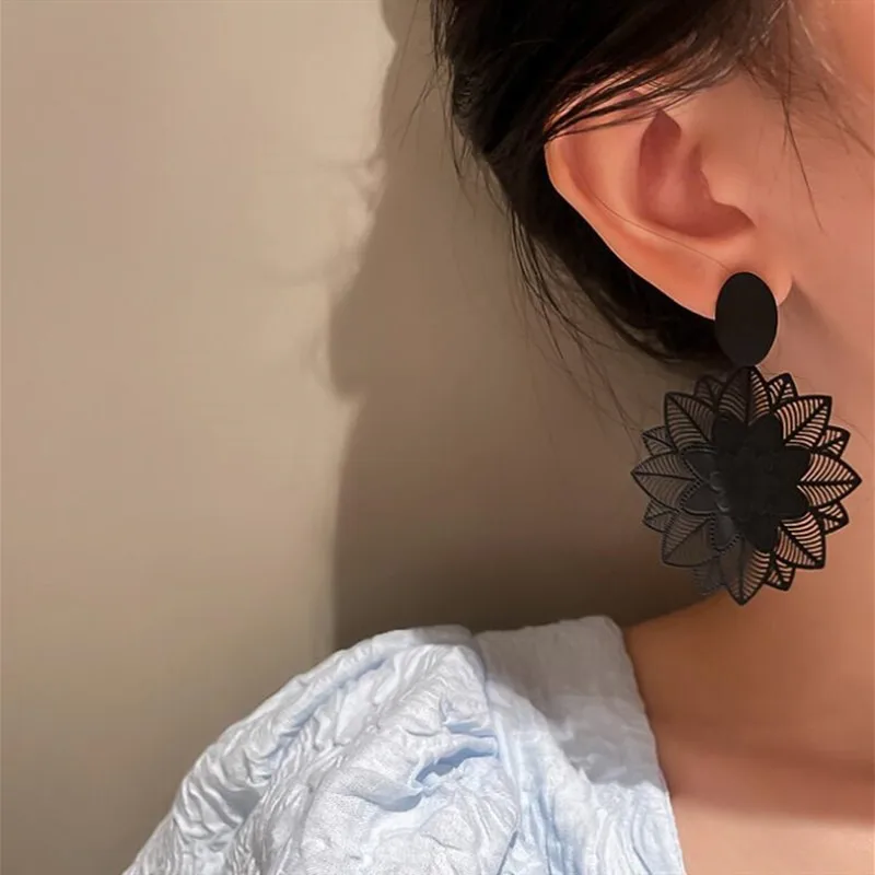 Pendientes Colgantes Retro de  - Vintage Fashion Korea reseña y precio