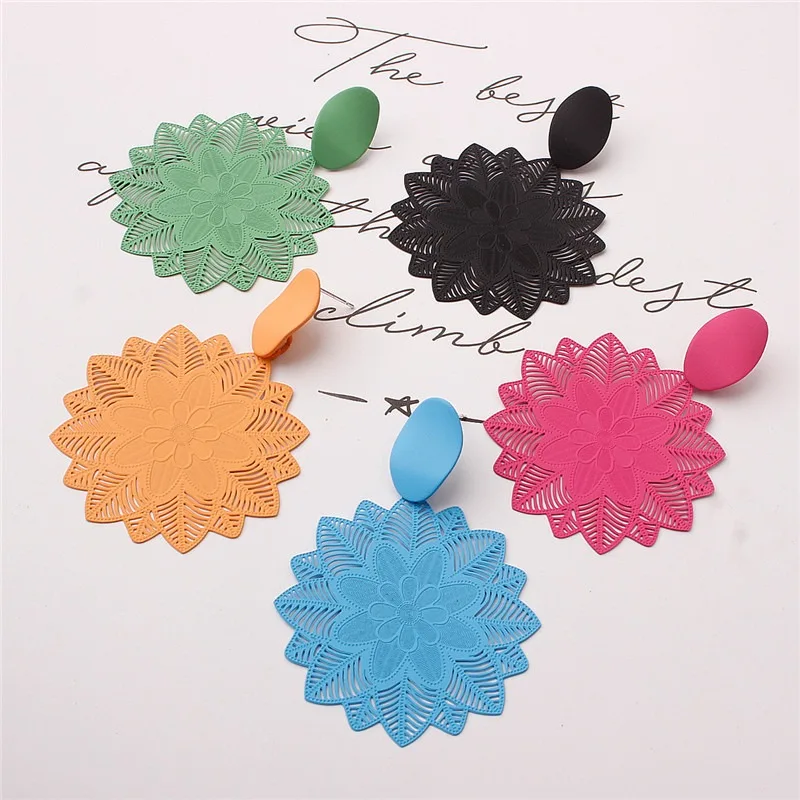 Pendientes Colgantes Retro de  - Vintage Fashion Korea reseña y precio