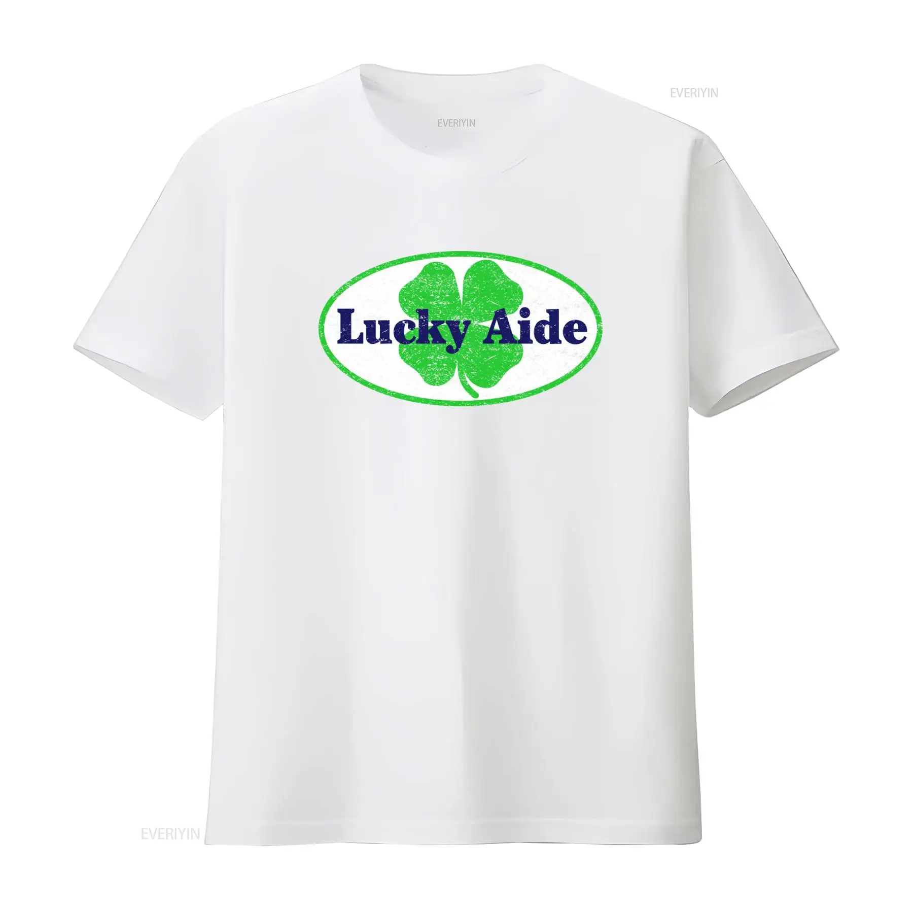 Camiseta Lucky Aide con el log - Vintage Fashion Logo reseña y precio